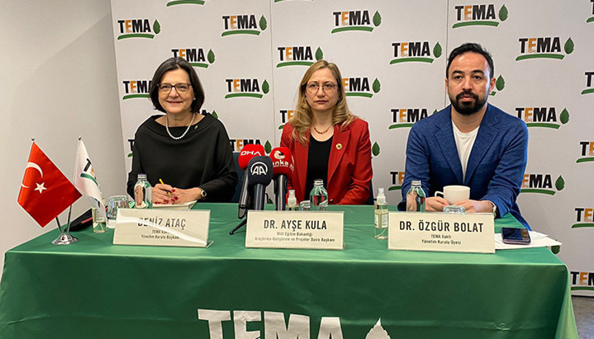 TEMA Vakfı ve MEB iş birliği ile hazırlanan ‘İklim TEMA Eğitim Portalı’ tanıtıldı TEMA Vakfı ve MEB iş birliği ile hazırlanan ‘İklim TEMA Eğitim Portalı’ tanıtıldı