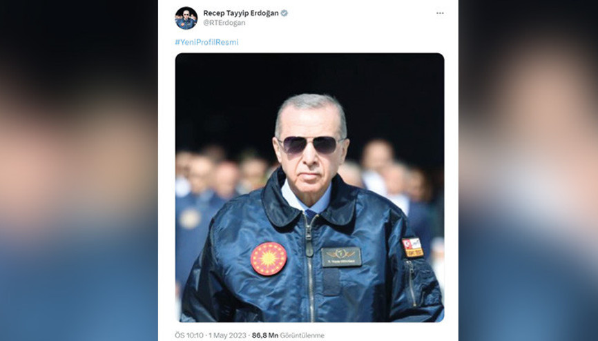 Profil fotoğrafını değiştirdi