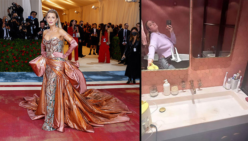 Yıllardır Met Gala’nın en güzel yüzüydü… Bu yıl evde kaldı, yeni doğan bebeğine süt sağdı