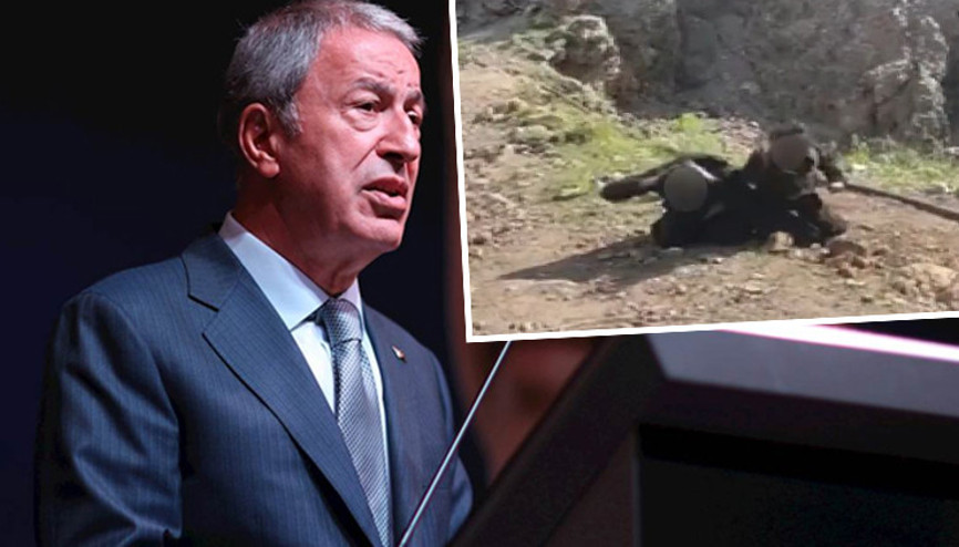 Bakan Akar açıkladı: PKKnın sözde 2 elebaşı teslim oldu
