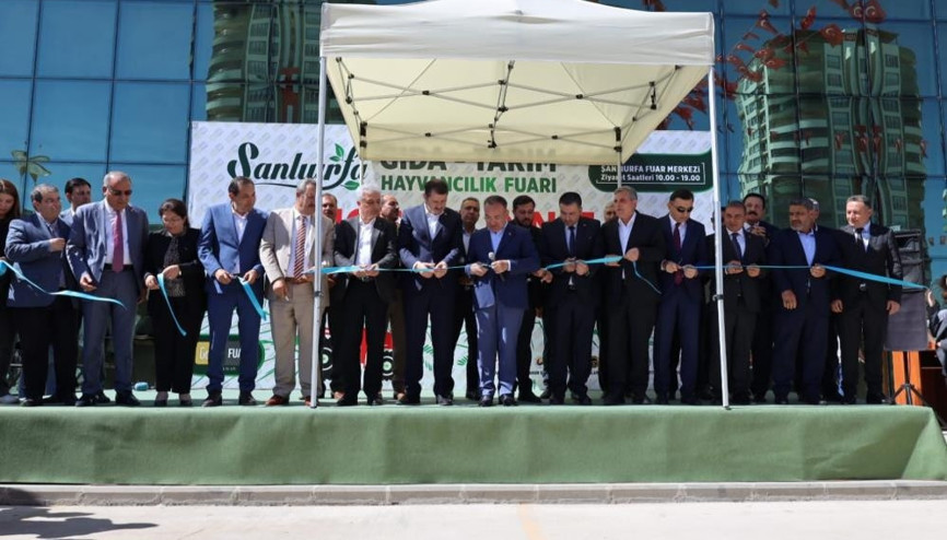 Bakan Bozdağ, Şanlıurfa’da Tarım Fuarının açılışını yaptı Bakan Bozdağ, Şanlıurfa’da Tarım Fuarının açılışını yaptı