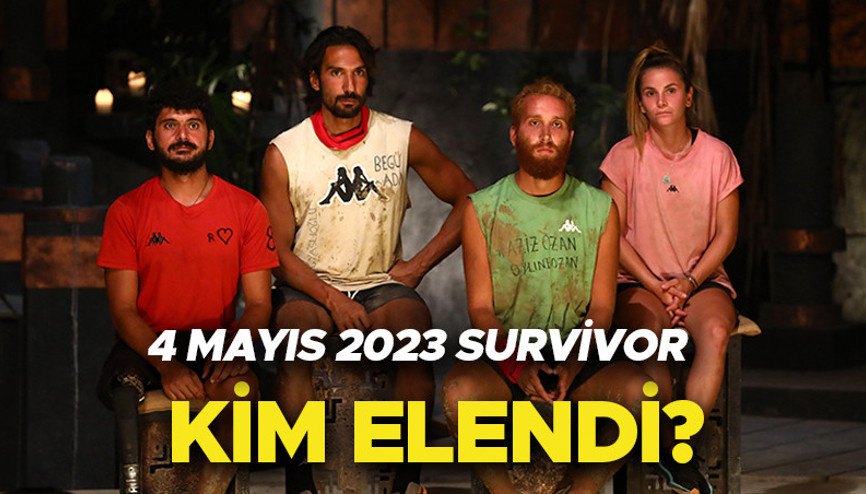 SURVİVOR KİM ELENDİ, kim gitti 4 Mayıs 2023 | Survivor iletişim ödülü heyecanı... Survivorda duygusal veda: Ben hayata kaybederek başladım...