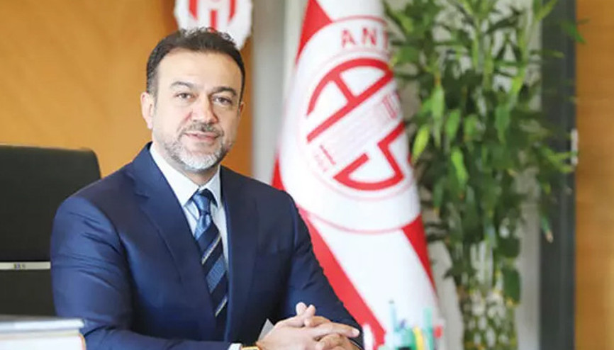 Antalyaspor Başkanı Sabri Gülelden hakeme tepki