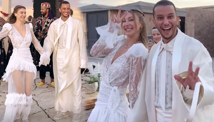 Mohammed Alsaloussi ile evlenen Şeyma Subaşı iki gün düğün yaptı