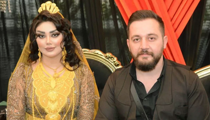 Damada 5 milyon 300 bin lira, İranlı geline 15 kilo altın takıldı