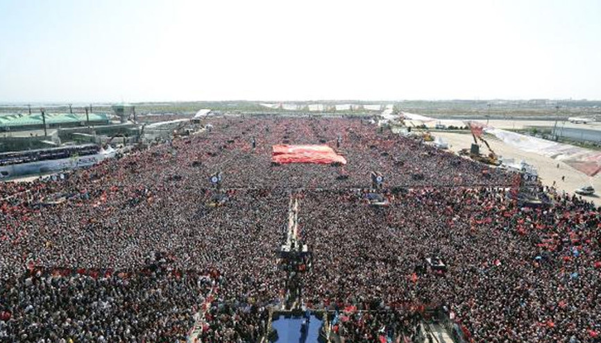 Cumhurbaşkanı Erdoğan’dan Büyük İstanbul Mitingi paylaşımı