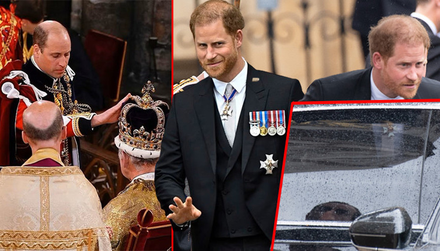 Dünyanın önünde rezil oldu... Taç giyme töreninde kimse yüzüne bakmadı: Madem öyle neden geldin Harry