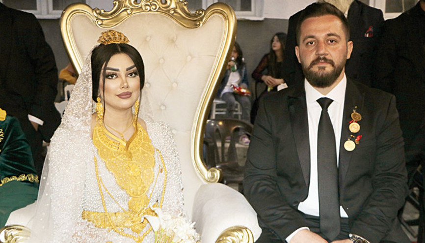 2 gün 2 gece sürdü: Aşiret düğününde servet takıldı
