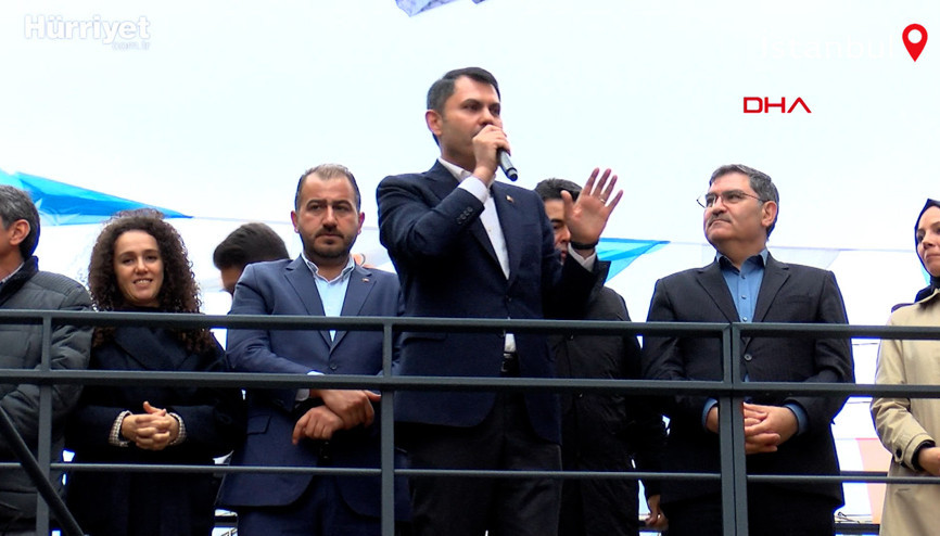 Bakan Kurum: Söz uçar eser kalır, bunların eseri yok