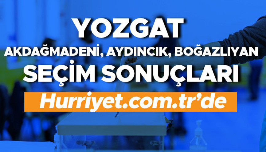 Yozgat Akdağmadeni, Aydıncık, Boğazlıyan Seçim Sonuçları 2023 hurriyet.com.trde olacak... İşte Akdağmadeni, Aydıncık, Boğazlıyan oy oranları ve toplam seçmen sayısı