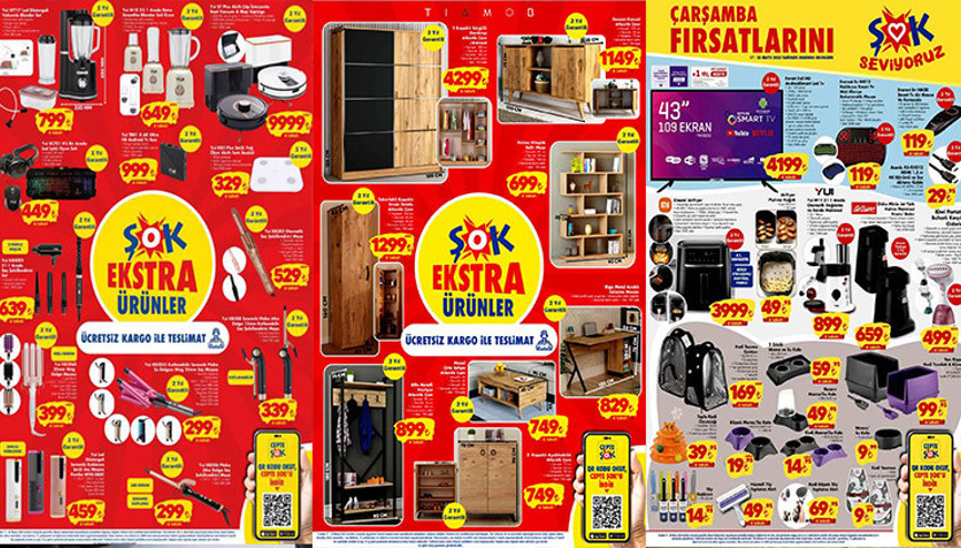 ŞOK 17-23 MAYIS KATALOĞU SATIŞTA ŞOK’ta bu hafta neler var, hangi ürünler indirimli Airfryer ve akıllı robot süpürge satışa çıkıyor