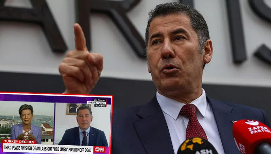 Sinan Oğan CNN Internationala konuştu: Ben Kürt karşıtı değil, terör karşıtıyım