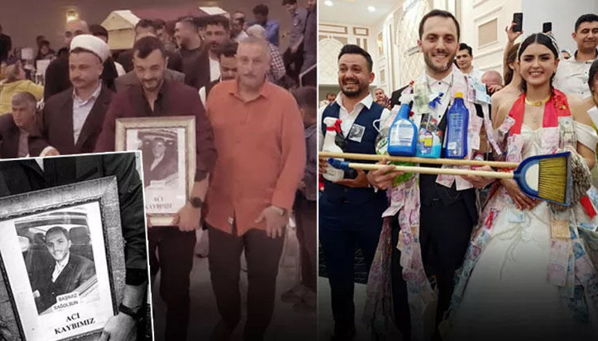 Damadı yaşarken öldüren arkadaşları düğün salonuna tabutla geldi Damadı yaşarken öldüren arkadaşları düğün salonuna tabutla geldi