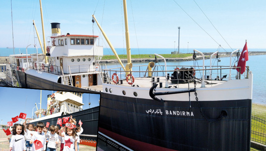 Bandırma Vapuru’na 4 ayda 45 bin ziyaretçi
