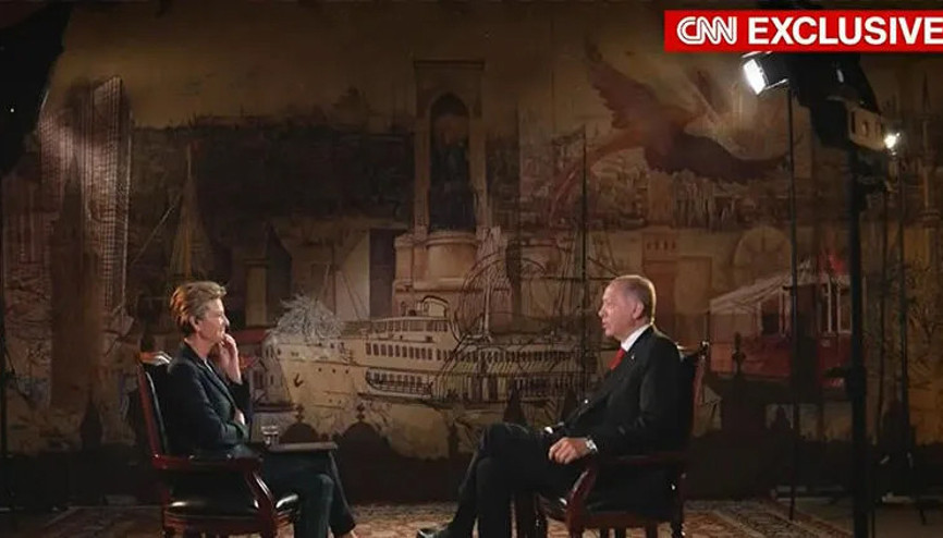Cumhurbaşkanı Recep Tayyip Erdoğan CNN Internationala konuştu