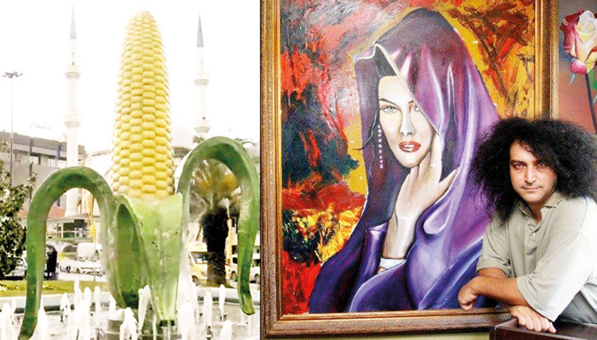 Dev mısırın heykeltıraşı: Heykellerle üç çocuk okuttum