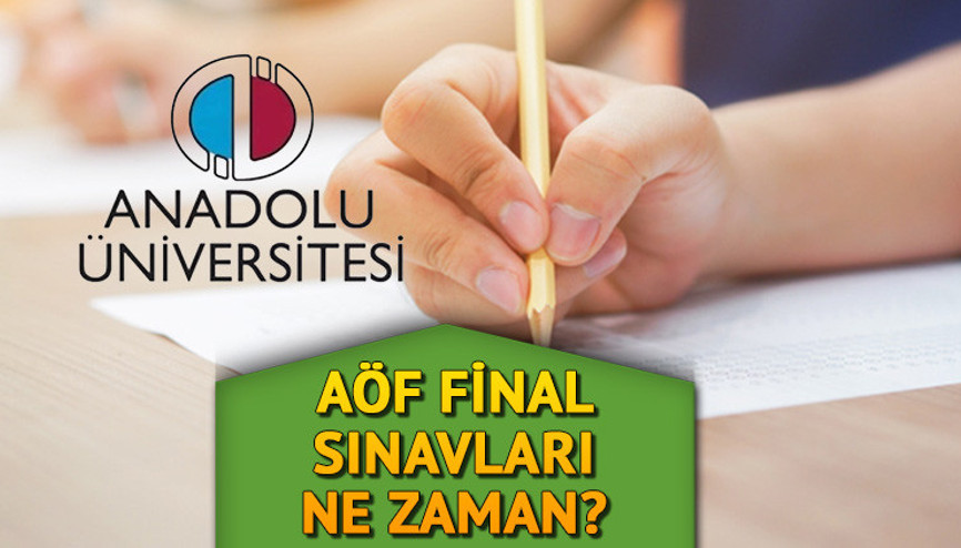 AÖF final sınavları online mı, ne zaman yapılacak  2023 Anadolu Üniversitesi akademik takvimi ve sınav şeklini duyurdu