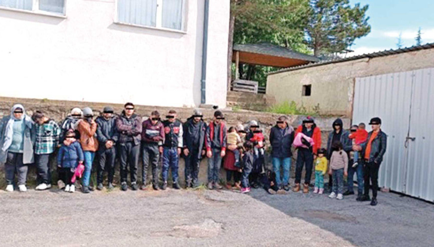 Avrupa yolunda yakalandılar