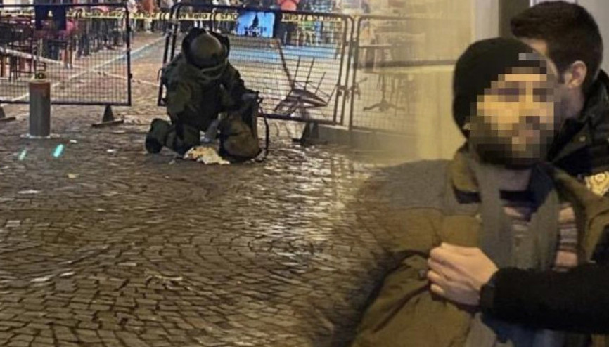 Galatada Ölmek istiyorum diyerek çanta fırlatmıştı: Panik anları kamerada