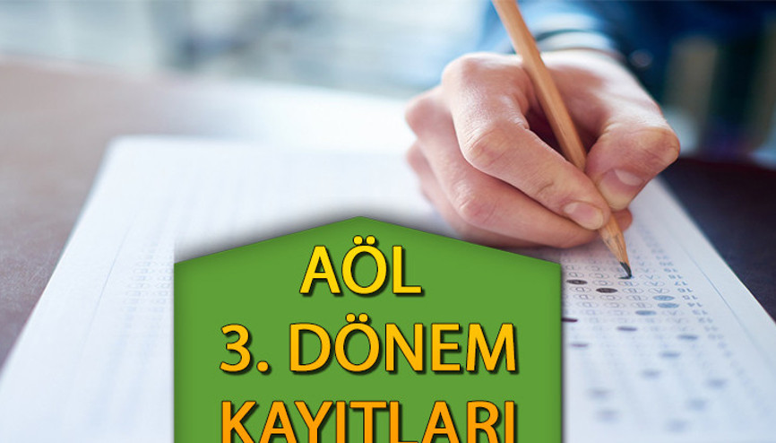 AÖL 3. DÖNEM KAYIT TARİHLERİ 2023 || AÖL 3. dönem sınavları ne zaman, nasıl yapılacak AÖL 3. dönem kayıt yenileme son gün ne zaman