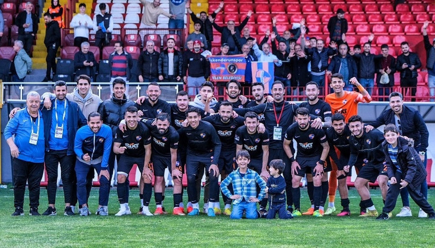 Depremi yaşayan İskenderunspor’da hedef, Play-off sonrası 1. Lig’e yükselmek