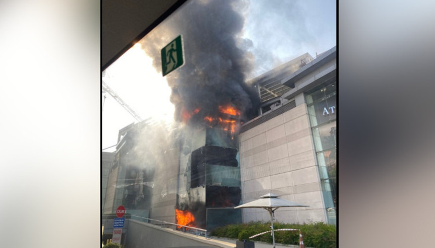 İstinye Park’ta korkutan yangın