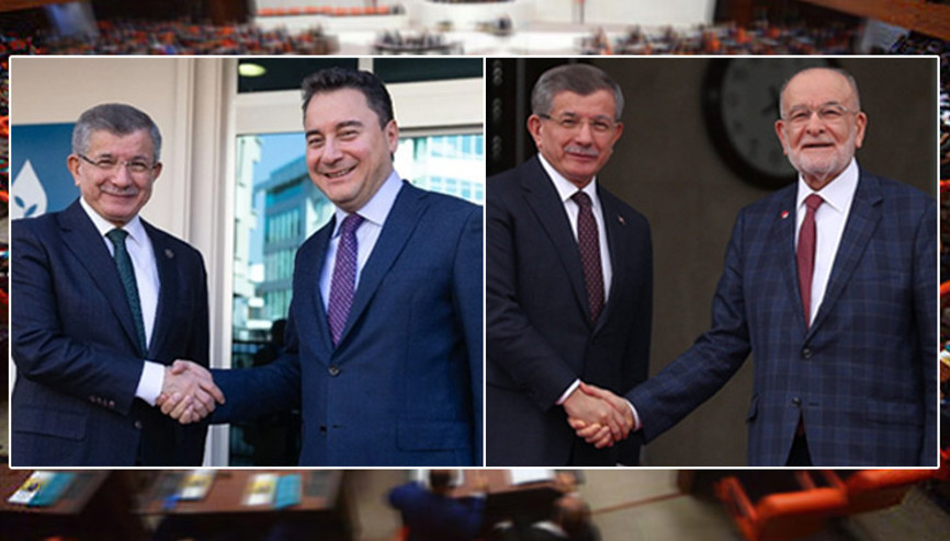 Gelecek Partisi lideri Davutoğlu: İttifak içi ittifak istedim ama anlatamadım