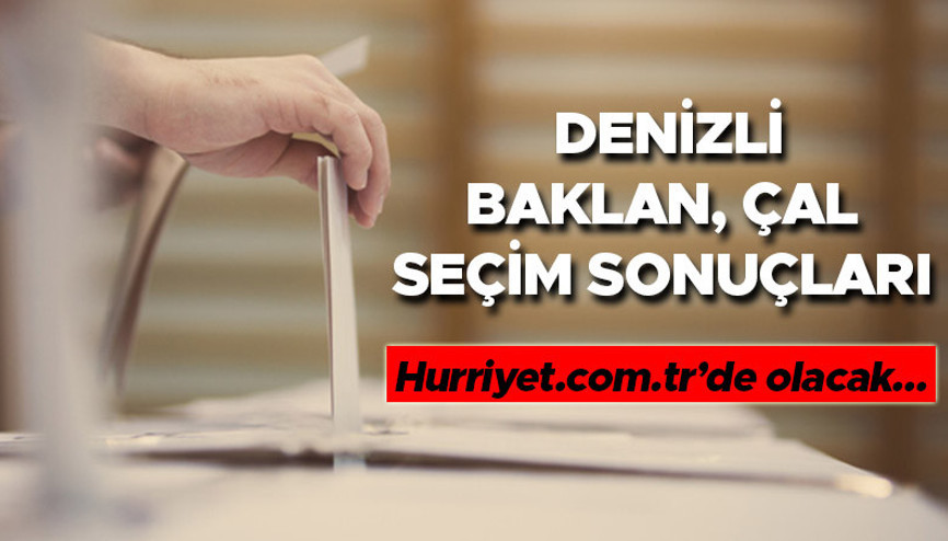 Denizli Baklan, Çal Cumhurbaşkanlığı 28 Mayıs (2.tur) 2023 seçim sonuçları Hürriyet.com.trde olacak | Baklan, Çal ilçeleri 14 Mayıs seçim sonuçları ve son oy oranları