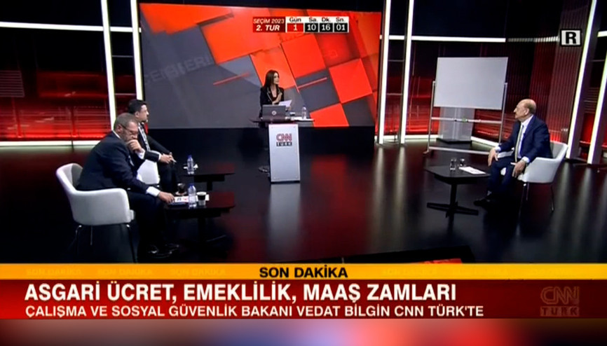 Bakan Bilgin: Amacımız bütün çalışanları enflasyona karşı korumak