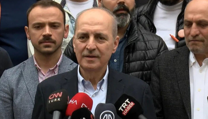 AK Parti Genel Başkanvekili Numan Kurtulmuş oyunu kullandı