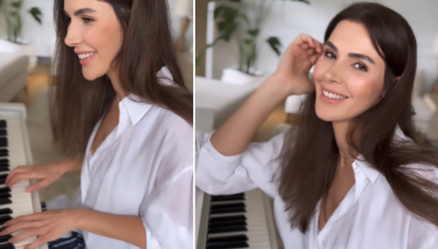 Hatice Şendilin yeni hobisi...