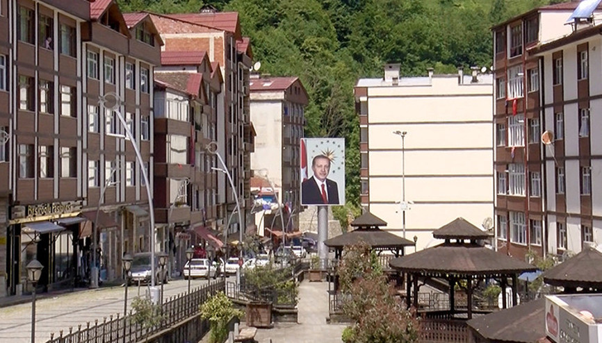 Erdoğanın baba ocağı Güneysuda sevinç ve gurur