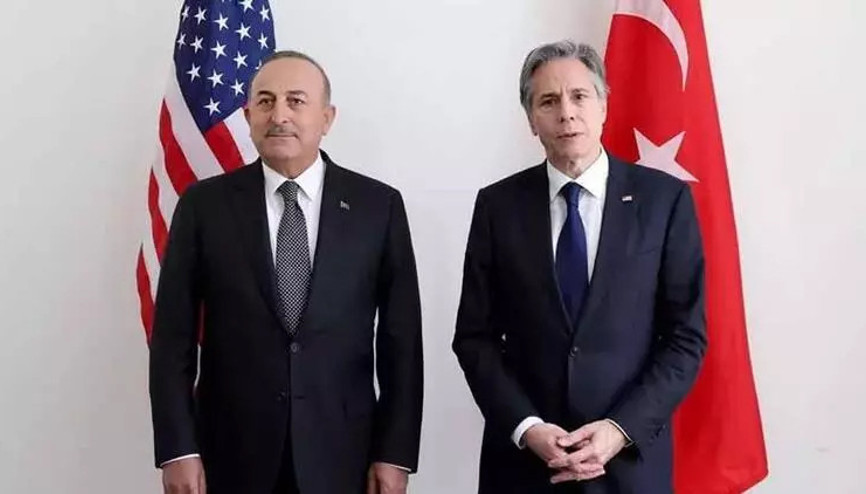 Bakan Çavuşoğlu, Blinken ile görüştü