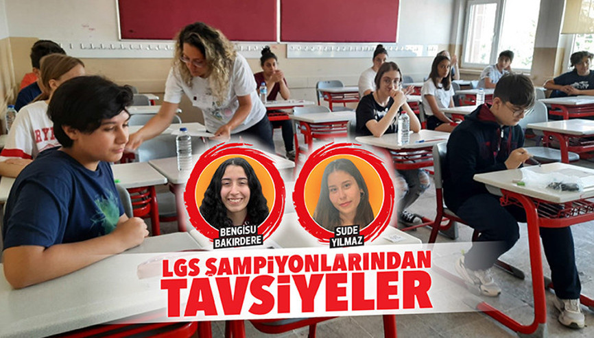 LGS şampiyonlarından tavsiyeler