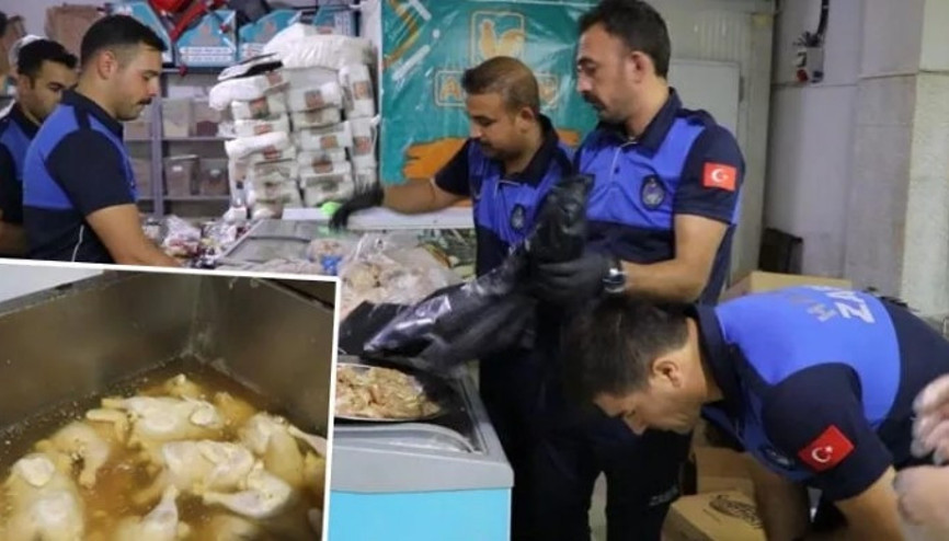 Bozuk etleri çamaşır suyu ile yıkayıp müşterilere yedirdiler