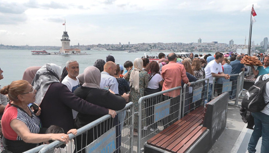 Kız Kulesinde ücretsiz son gün yoğunluğu