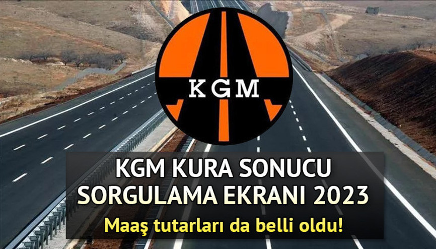 2023 KGM KURA SONUÇLARI AÇIKLANDI (PDF SIRALI İSİM LİSTESİ) || 81 ilin Karayolları (KGM) kura sonuçları asil ve yedek isim listesi belli oldu 2023 KGM KURA SONUÇLARI AÇIKLANDI (PDF SIRALI İSİM LİSTESİ) || 81 ilin Karayolları (KGM) kura sonuçları asil ve yedek isim listesi belli oldu