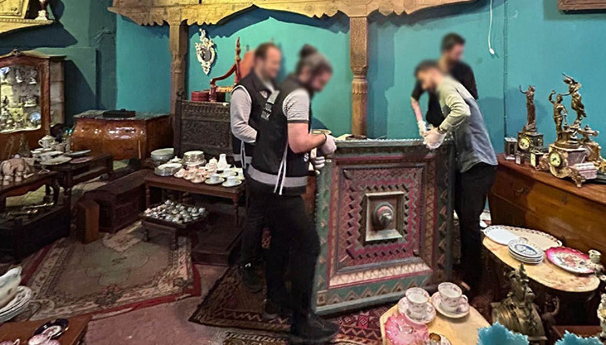 İstanbulda tarihi eser operasyonu