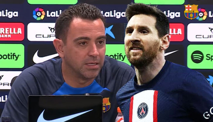 Barcelonada Xaviden Messi ve transfer açıklaması