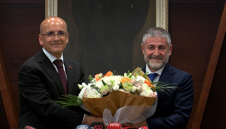 Bakan Şimşek, görevi devraldı: Türkiyenin rasyonel zemine dönme dışında seçeneği kalmamıştır