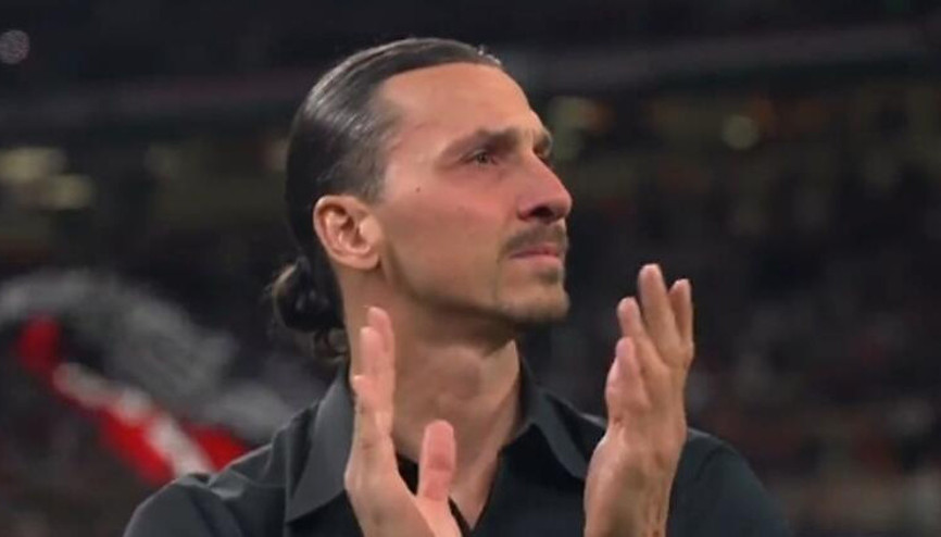 Zlatan Ibrahimovic, gözyaşlarıyla futbolu bıraktı