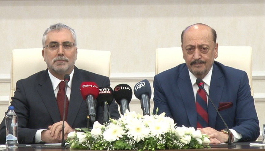 Çalışma Bakanlığında devir teslim yapıldı