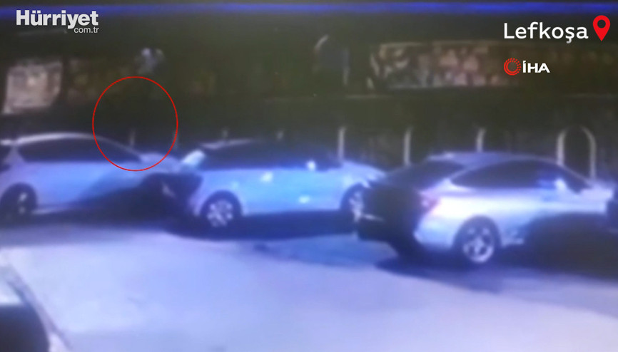 Kıbrıs Türkü Asya Karaalinin GKRYde duvardan aşağı atıldığı anlara ait görüntüler ortaya çıktı