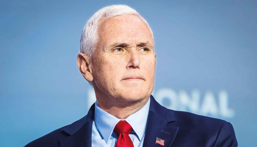 Mike Pence, Trump’a karşı aday oldu