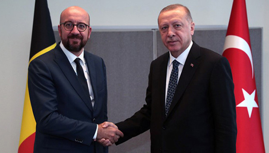Cumhurbaşkanı Erdoğan, AB Konseyi Başkanı Michel ile telefonda görüştü