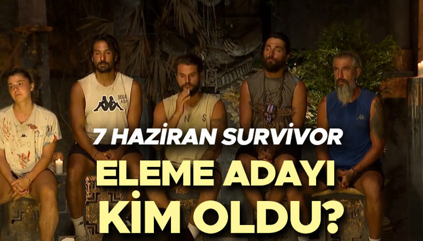 Dün gece Survivorda eleme adayı kim oldu, eleme potasına kim gitti 7 Haziran Çarşamba Survivor eleme adayı açıklandı Nefise gözyaşlarını tutamadı İşte dokunulmazlığı kazanan isim...