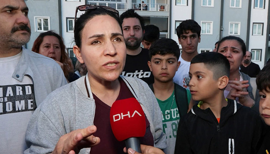 Büyükçekmecede site sakinlerinden protesto