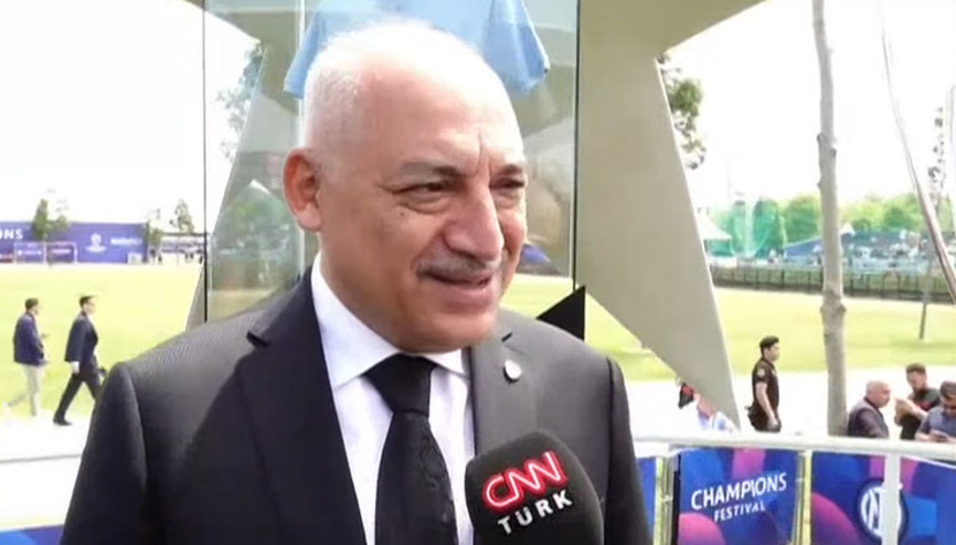 TFF Başkanı Mehmet Büyükekşi: Manchester City - Inter finaliyle 100 milyon doların daha üzerinde gelir bekliyoruz