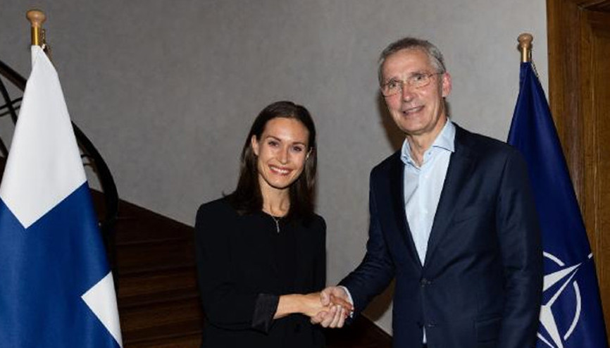 Stoltenberg, Finlandiya Başbakanı Marin ile görüştü