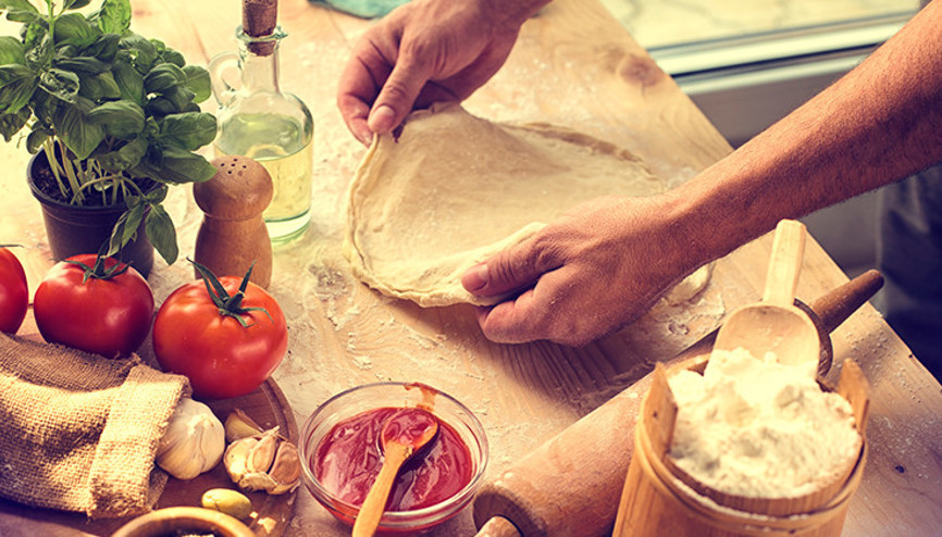 Evde pratik pizza hamuru nasıl yapılır